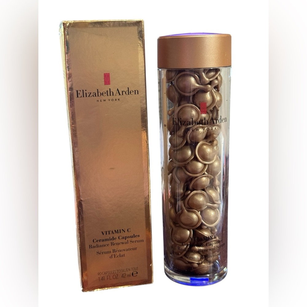 Elizabeth Arden Vitamin C Ceramide Capsules Radiance Renewal Serum 90 count New